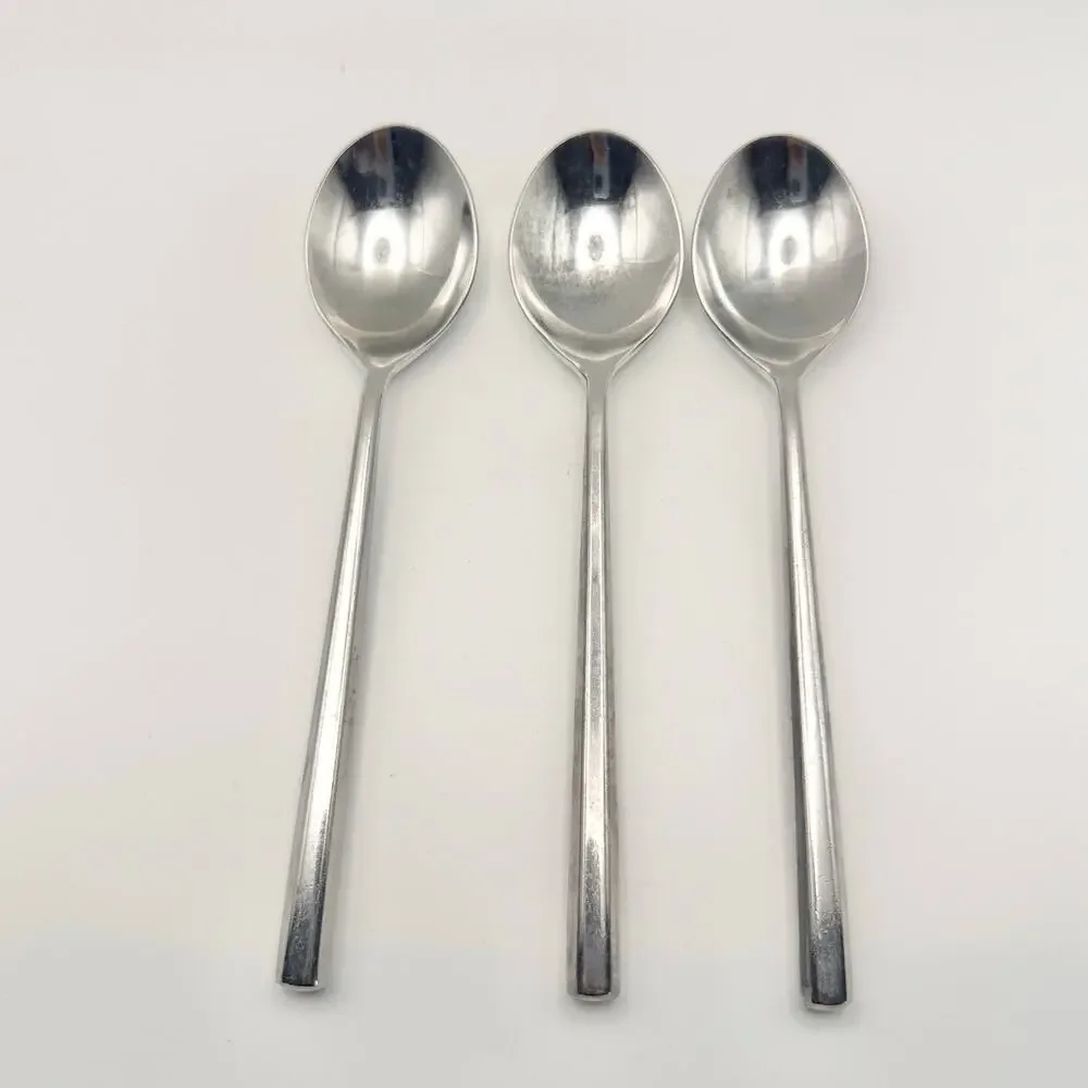 Stanley Roberts Korea York SRBYOR Set of 3 Salad Forks Dinner Forks Oval Spoons